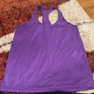 Purple tank top